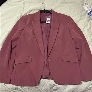Express Dusty Rose Blazer